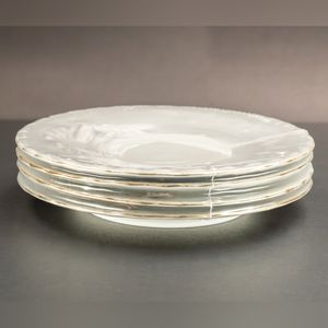 Vintage 4 bread plates Jlmenau